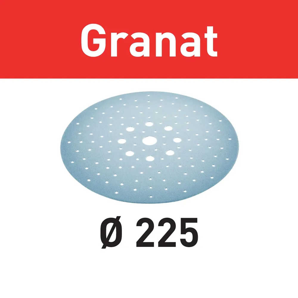 Krążek ścierny Granat STF D225/128 P180 GR/25