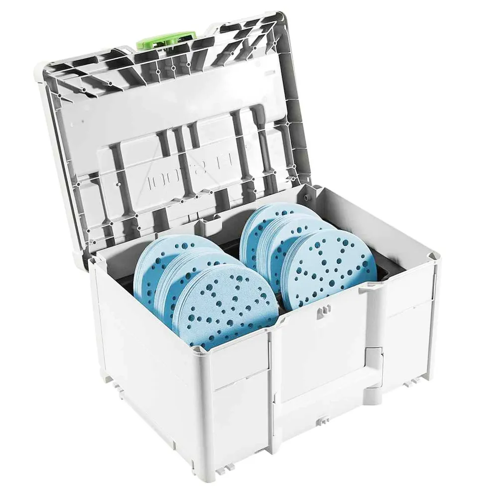 Systainer do materiału ściernego Granat Festool SYS-STF D150 GR-Set