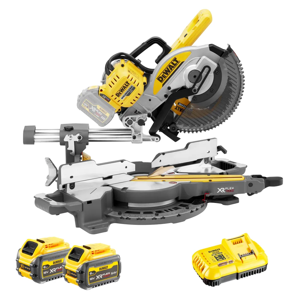 Pił ukosowa Dewalt DCS727T2-QW 54 V 6 Ah