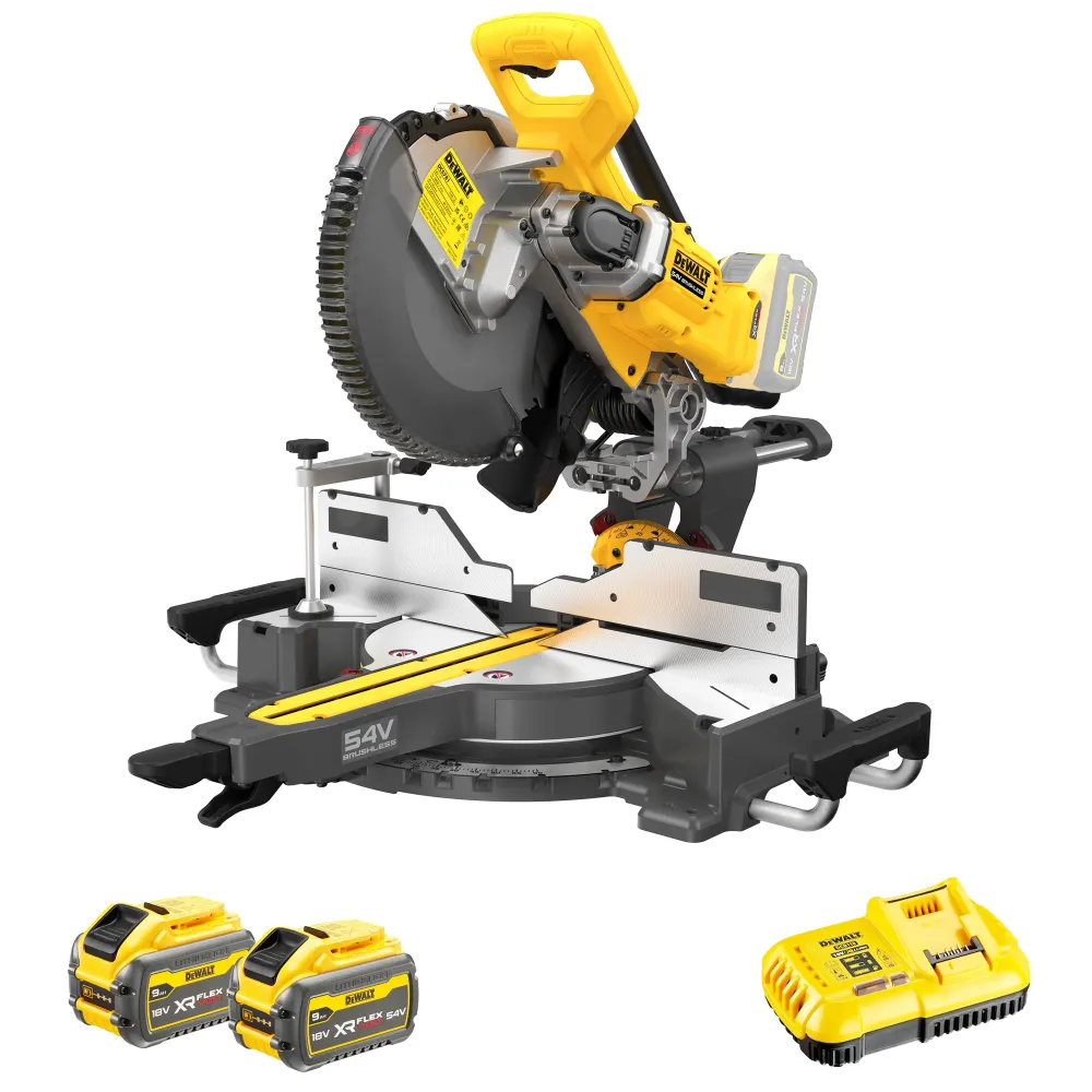 Pił ukosowa Dewalt DCS781X2-QW 54 V 9 Ah