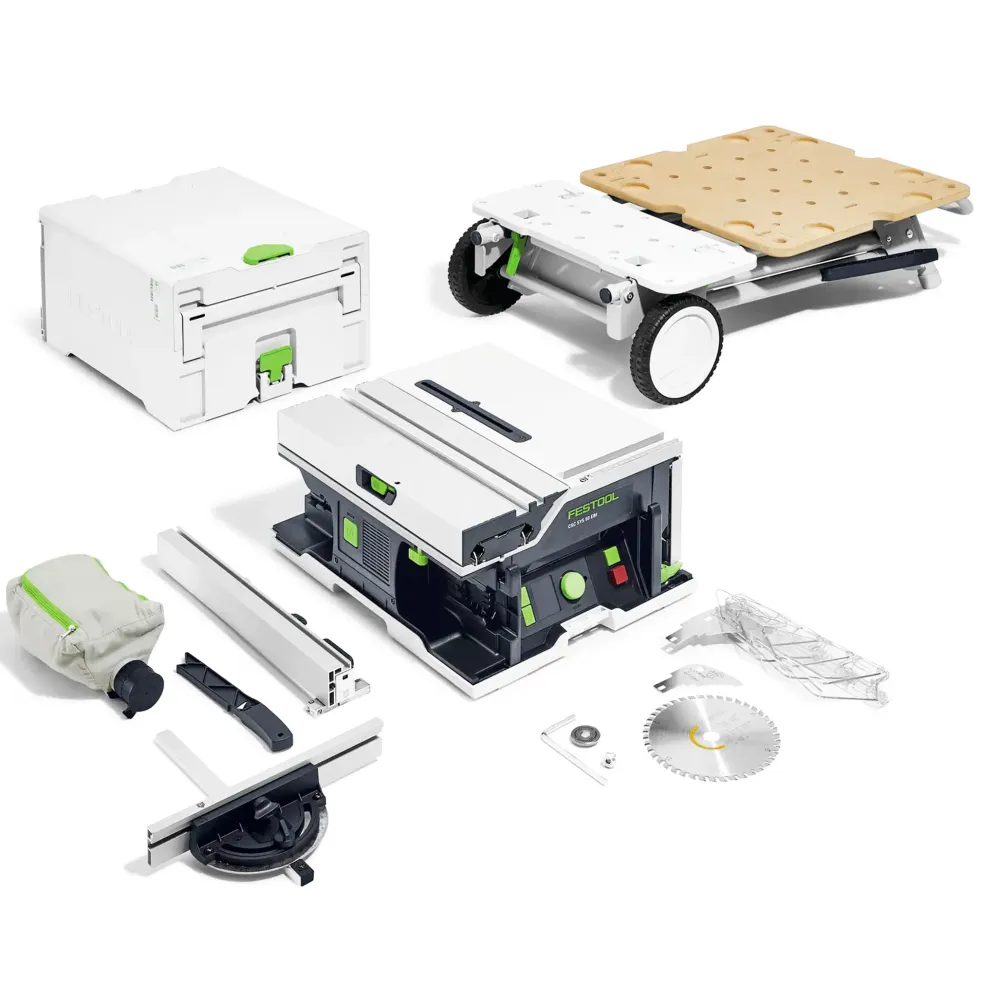 Pilarka tarczowa stołowa Festool CSC SYS 50 EB-Basic-Set 18 V