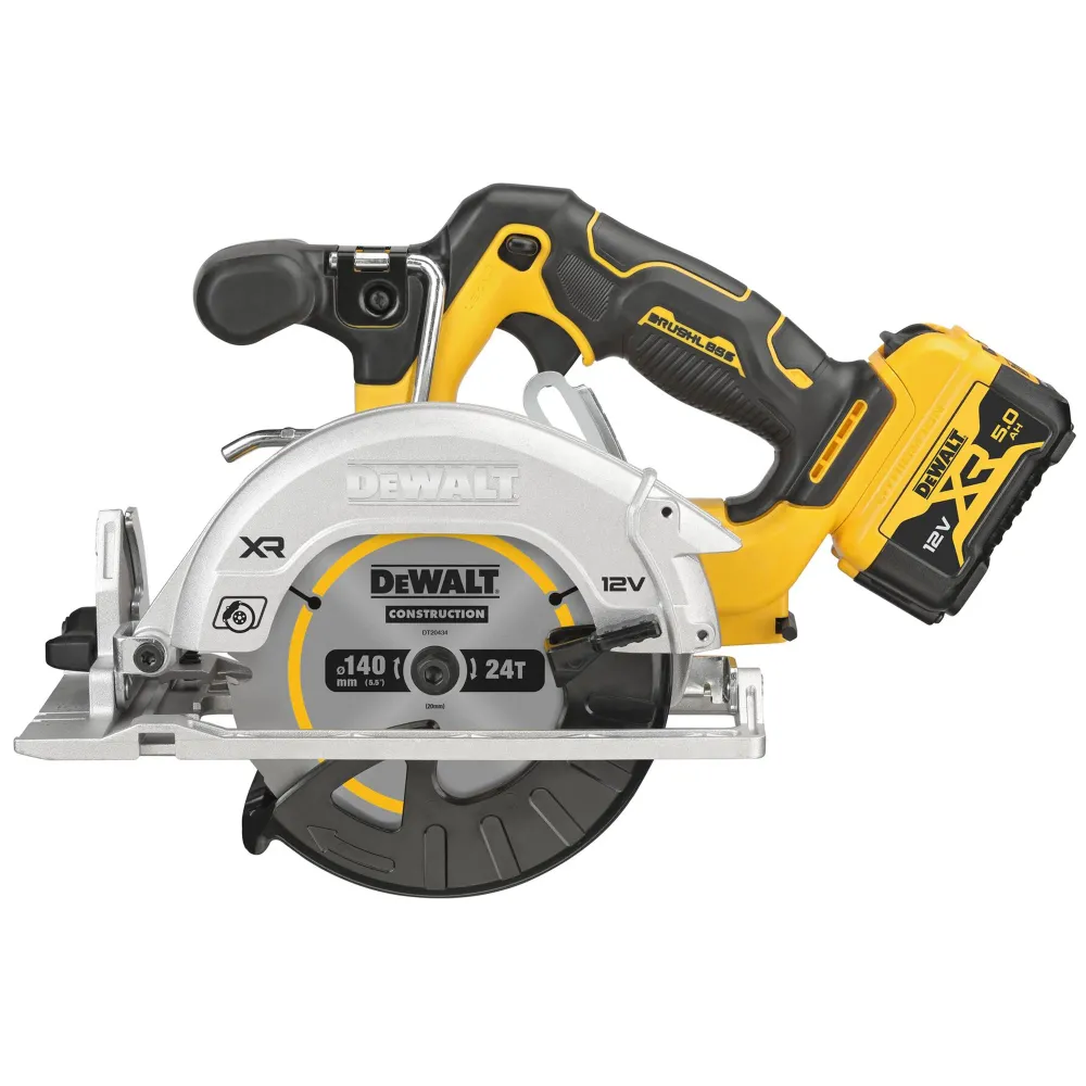 Pił tarczowa Dewalt DCS512P2-QW 12 V 5 Ah