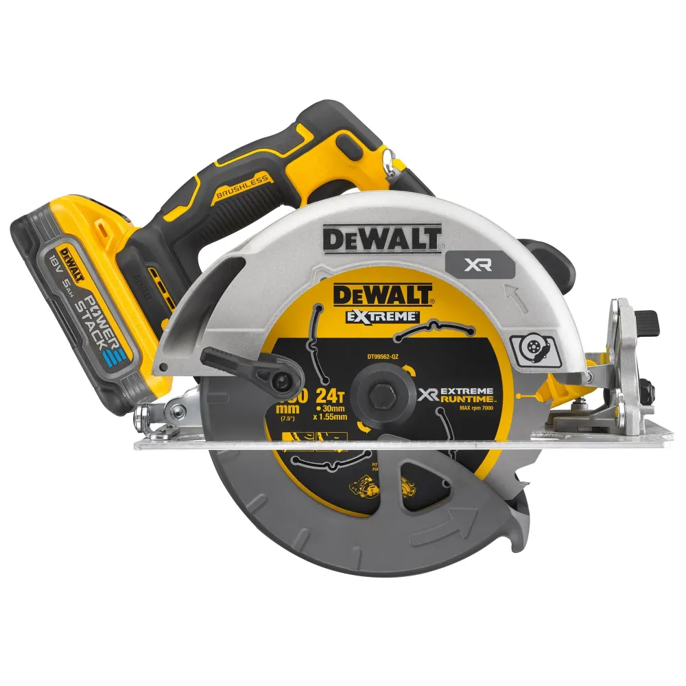 Pił tarczowa Dewalt DCS573H2T-QW 18 V 5 Ah