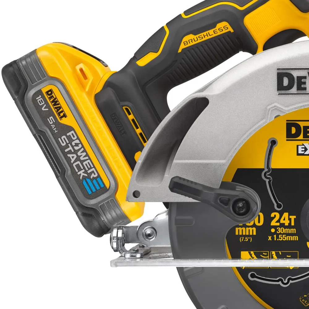 Pił tarczowa Dewalt DCS573H2T-QW 18 V 5 Ah