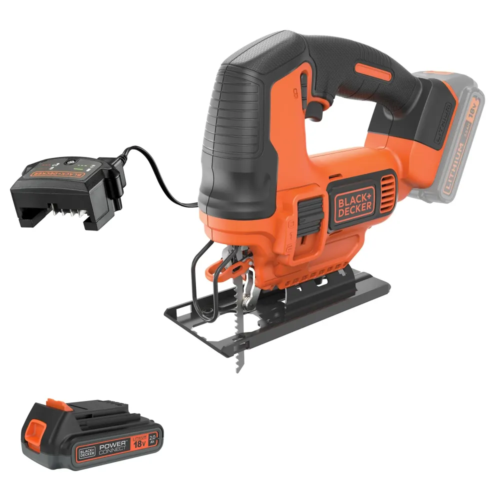 Pił szablasta Black+Decker BDCJS18-QW 18 V 2 Ah