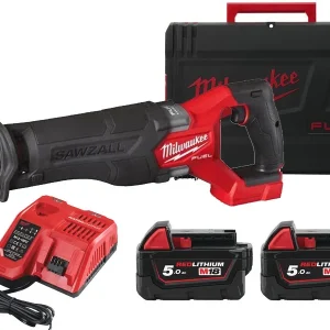 Milwaukee Pił szablasta M18 Fuel FSZ 18V Bezszczotkowa FIXTEC Czerwono-czarna