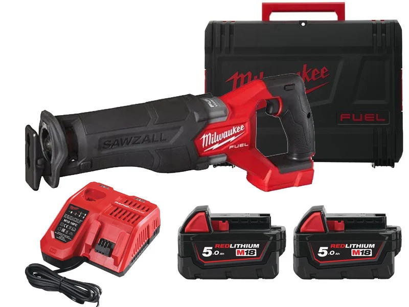 Milwaukee Pił szablasta M18 Fuel FSZ 18V Bezszczotkowa FIXTEC Czerwono-czarna