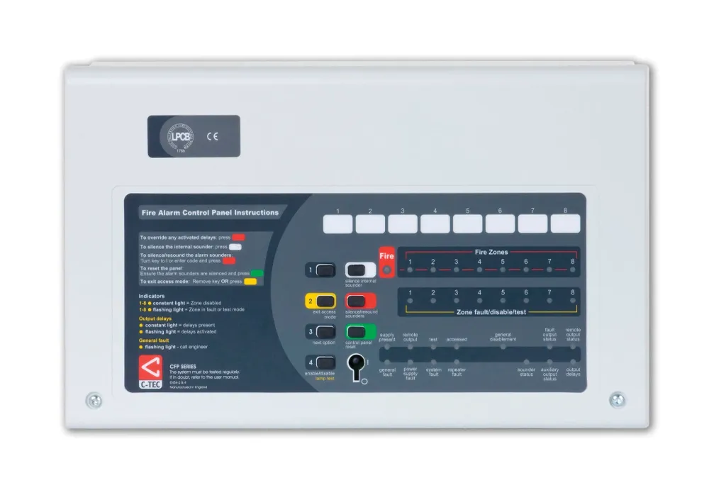 CFP704-4 CFP Standard 4 strefowy panel C-tec