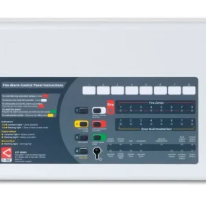 CFP708-2 CFP Alarmsense 8 Strefa Dwuprutowe alarm przeciwpożarowy (Keypad/KeysWitch Wpis) C-tec