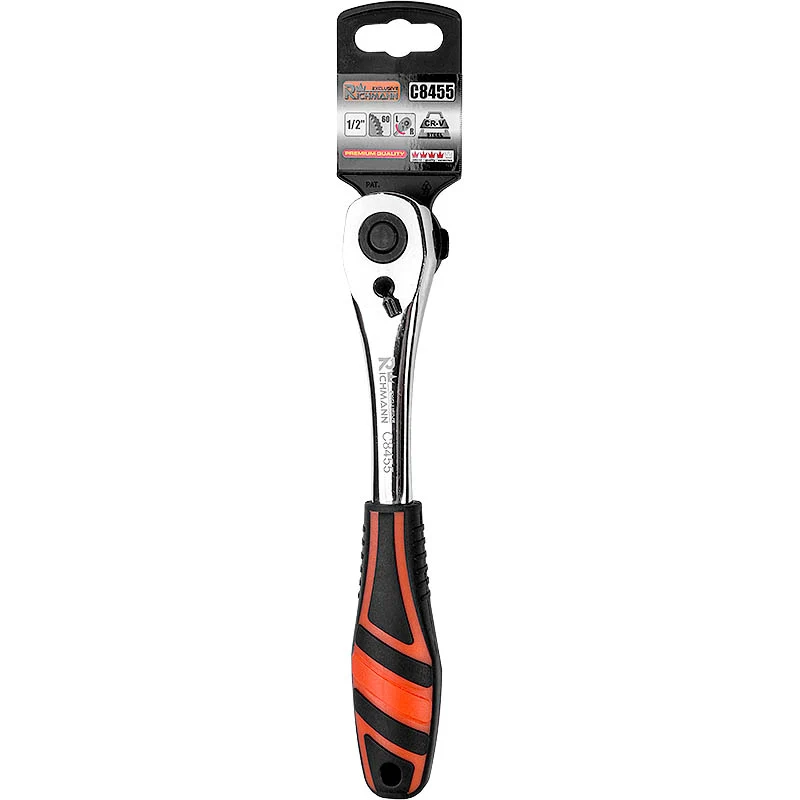 Pokrętło grzechotka dwukierunkowa 3/8" 60 zębów | C8454