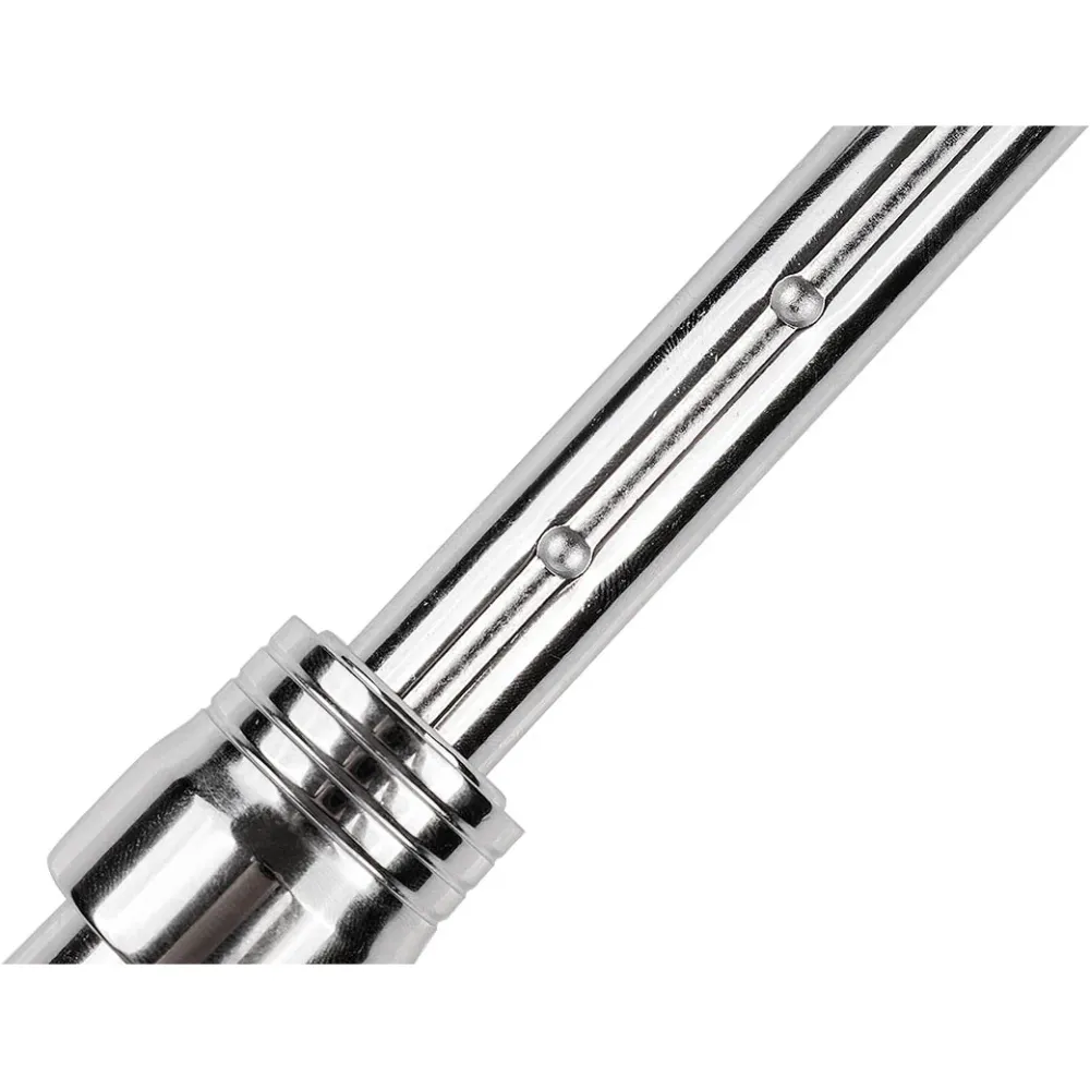 Pokrętło grzechotka teleskopowa 1/2" 72 zę chromowana | C8458