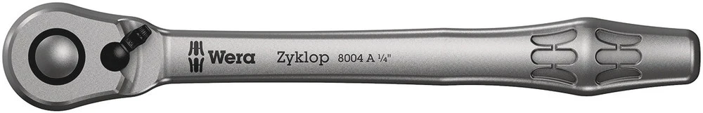Zestaw kluczy nasadowych i bitów + grzechotka pokrętło Zyklop 1/2" 8100 SC 8 | 05004078001