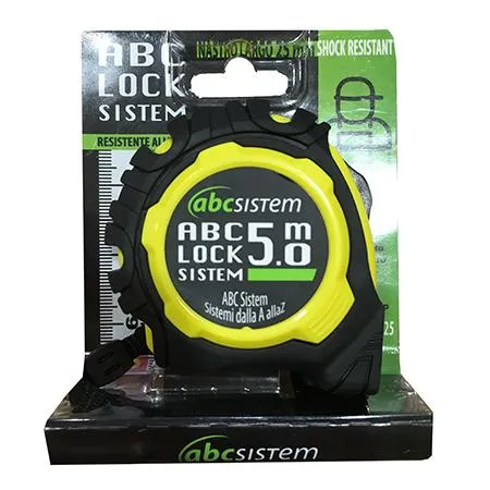 Taśma miernicza ABC Lock System 5 metrów
