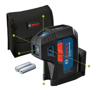 Bosch laser krzyżowy GPL 5 G Professional 5 punktów zielony laser 30 m