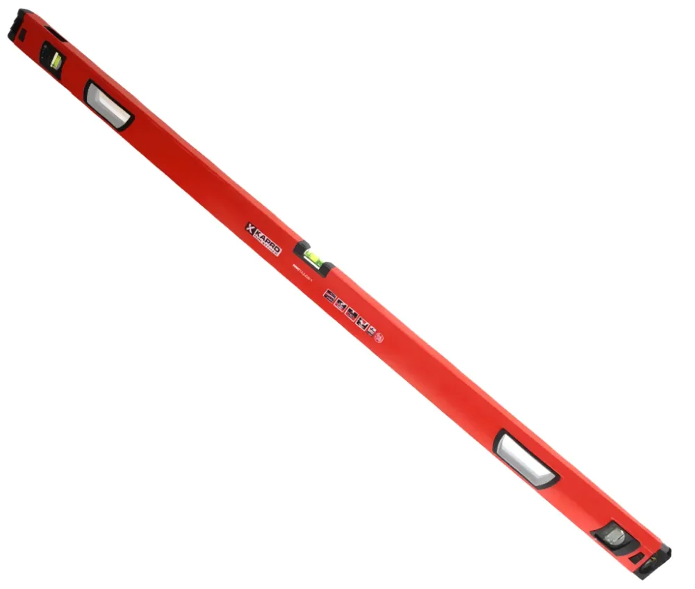 Poziomica Vulcan 250 cm do dokładnego poziomowania i montażu w budownictwie | KA995XL-41P-250