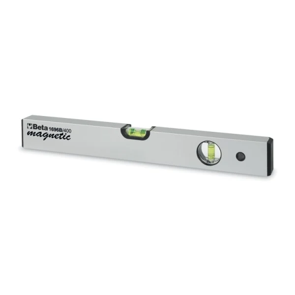 Poziomnica z 2 libelkami, profil aluminiowy, magnetyczna 600mm | 1696B/600