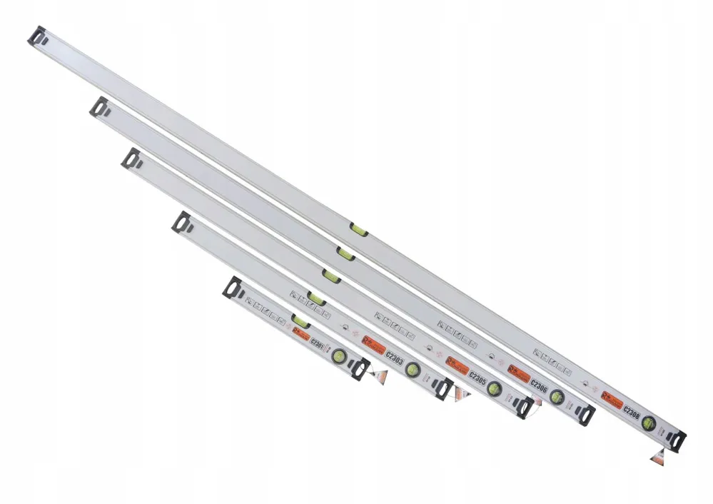 ZESTAW POZIOMIC Z DWOMA LIBELKAMI 5SZT. 40-200CM