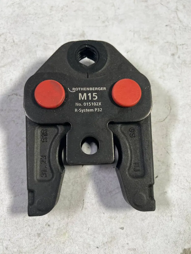 Cęgi zaciskowe Rothenberger standard M15 ( 015102X ) do ROMAX 4000 / Akku Press ACC itp.