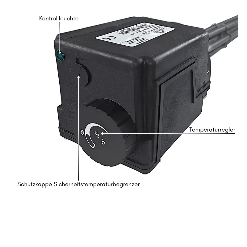 Element grzejny wkład grzejny 12 kW AG 1 ½“