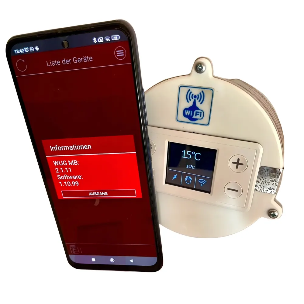 Pręt grzejny 3 kW WLAN Gema GmbH elektryczny pręt grzejny 230V
