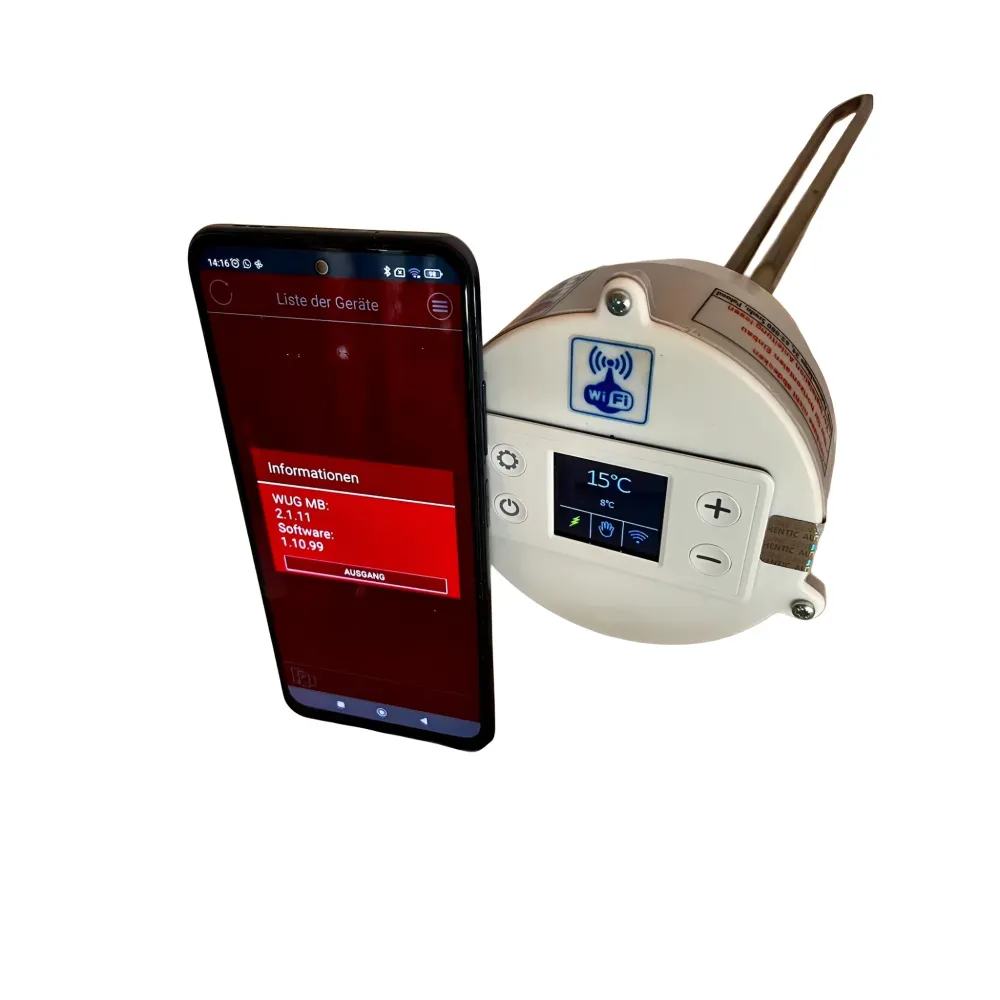 Pręt grzejny 3 kW WLAN Gema GmbH elektryczny pręt grzejny 230V