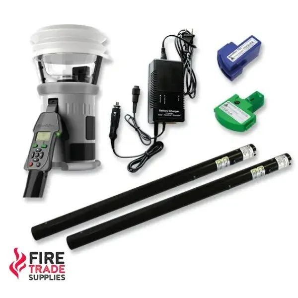 Zestaw testowy TESIFIRE 2001 Smoke, Heat i CO Detector - Akcesoria zeznań Detectortesters