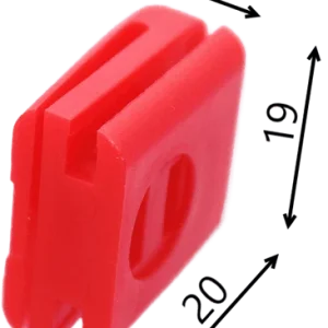 Dolna prowadnica drzwi Sematic 19mm20mm