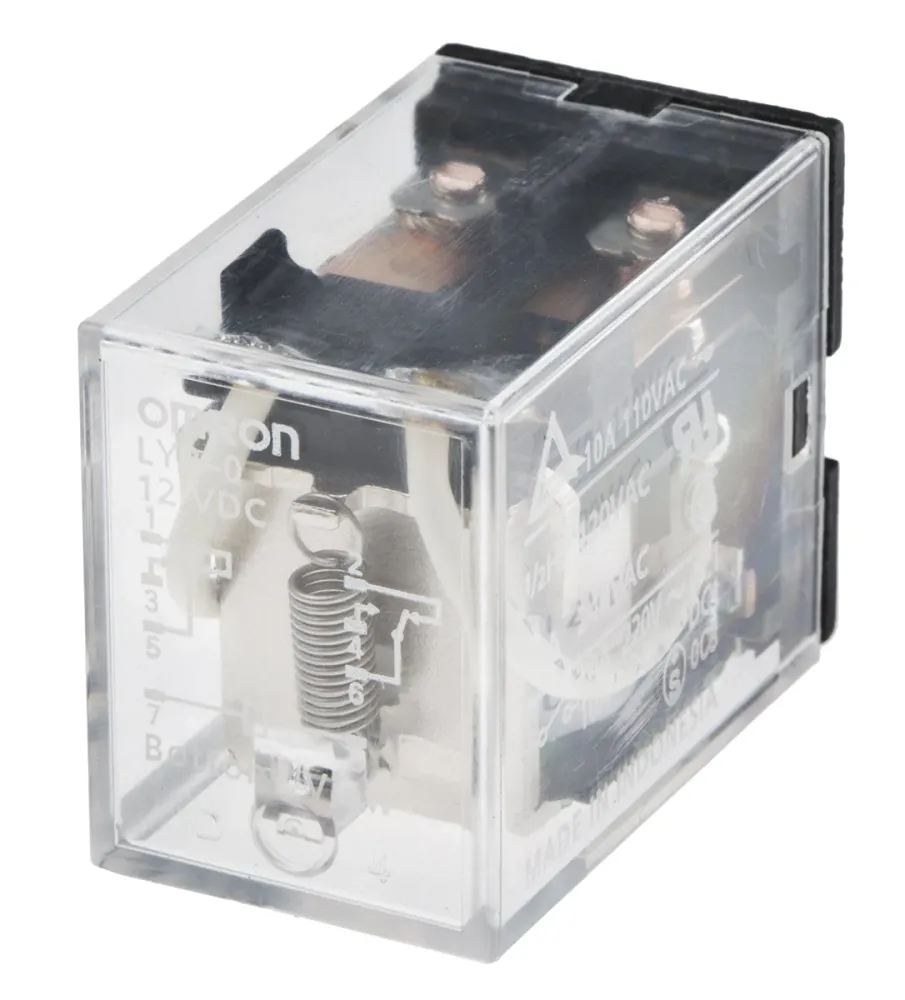 Przekaźnik Omron 12V DC 10A DPDT LY2-0 DC12