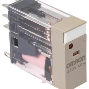 Przekaźnik Omron 230 V AC DPDT wtykowy G2R-2-SN AC230(S)
