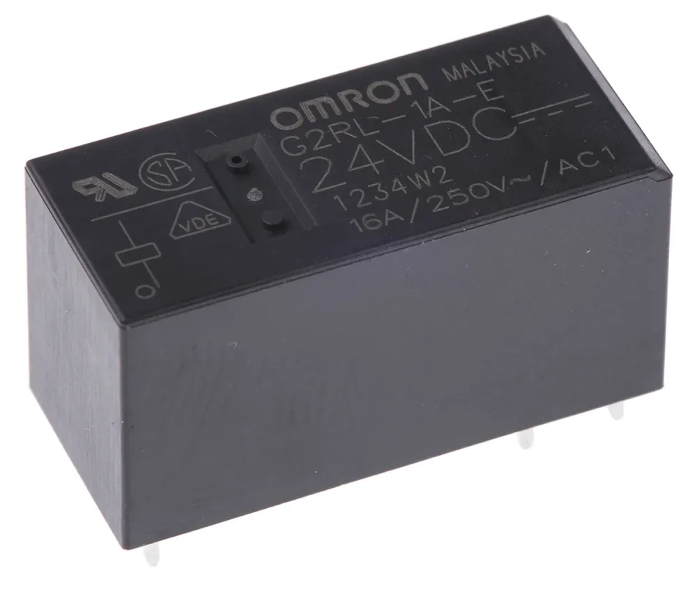Przekaźnik Omron 24V DC Cewka 16A SPST G2RL-1A-E DC24