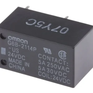 Przekaźnik Omron 24V DC SPST-NC/SPST-NO 5A G6B-2114P-US DC24