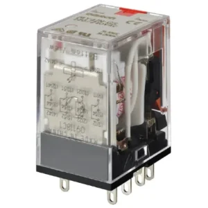 Przekaźnik Omron 4PDT 24V DC Wtyczka MY4IN-GS_DC24