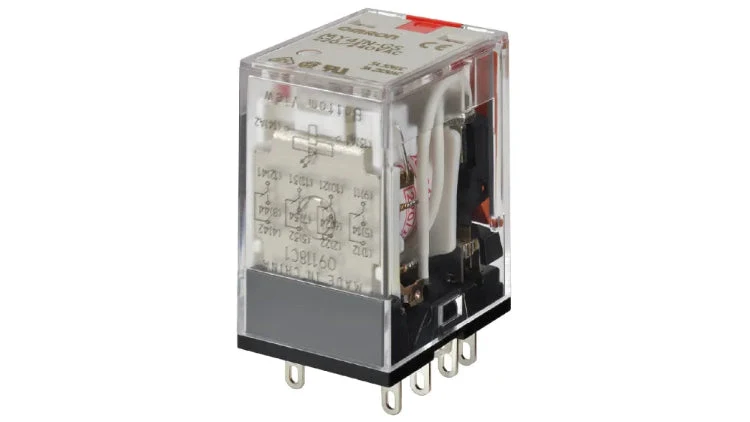 Przekaźnik Omron 4PDT 24V DC Wtyczka MY4IN-GS_DC24