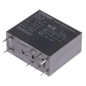 Przekaźnik Omron DPDT 24V DC Cewka 3A Montaż PCB G2R-24 DC24