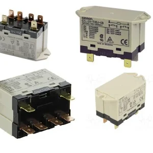Przekaźnik Omron DPST 24V DC 25A montaż panelowy G7L-2A-TUB DC24
