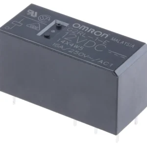 Przekaźnik Omron SPDT 12V DC 16A do montażu na płytce drukowanej G2RL-1-E DC12