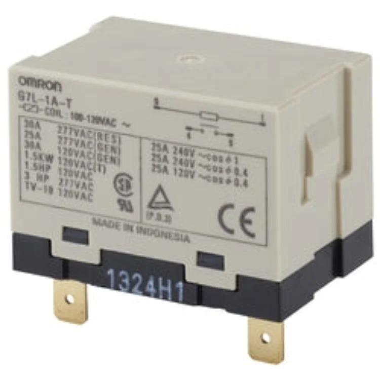 Przekaźnik Omron SPST 240 V AC 30 Montaż panelowy G7L-1A-T_AC200/240