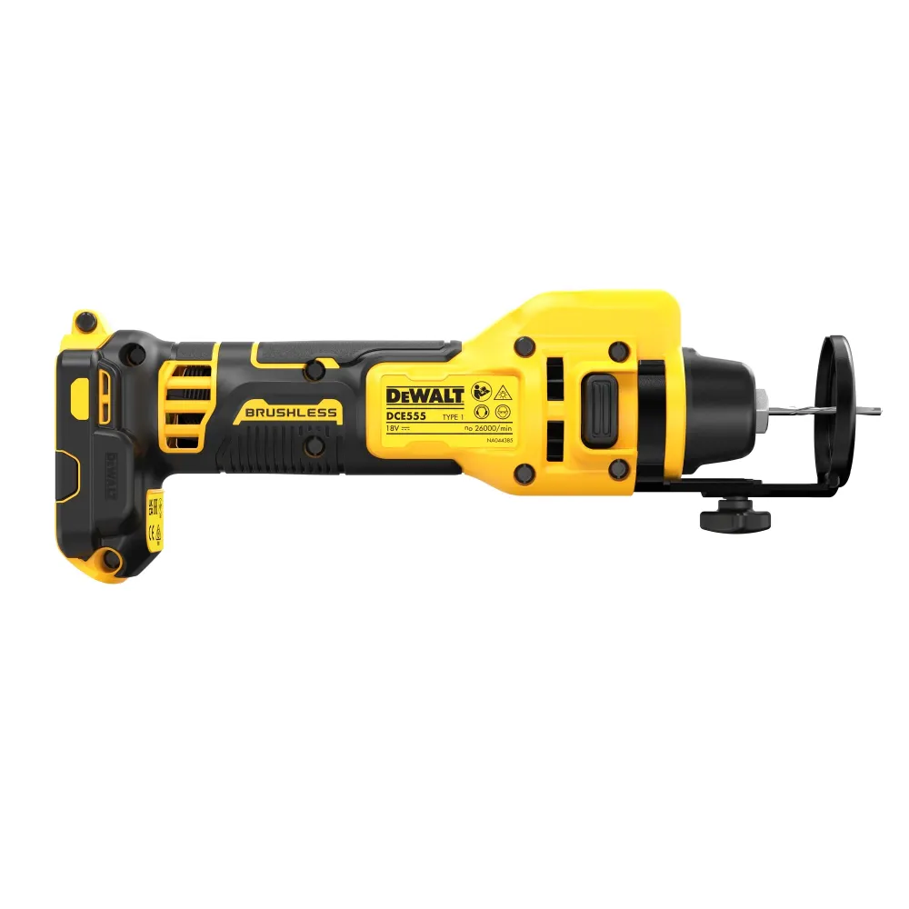 Podkaszarka do płyt gipsowo-kartonowych Dewalt DCE555N-XJ 18 V