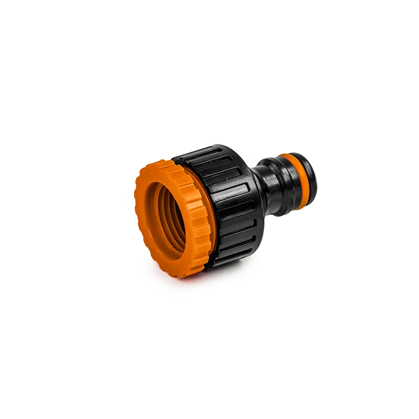 BLACK LINE Przyłącze na kran 3/4" / 1/2" bez etykiety | ECO-PWB2198L
