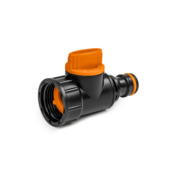 BLACK LINE Przyłącze z zaworem GW 3/4" bez etykiety | ECO-PWB2230L