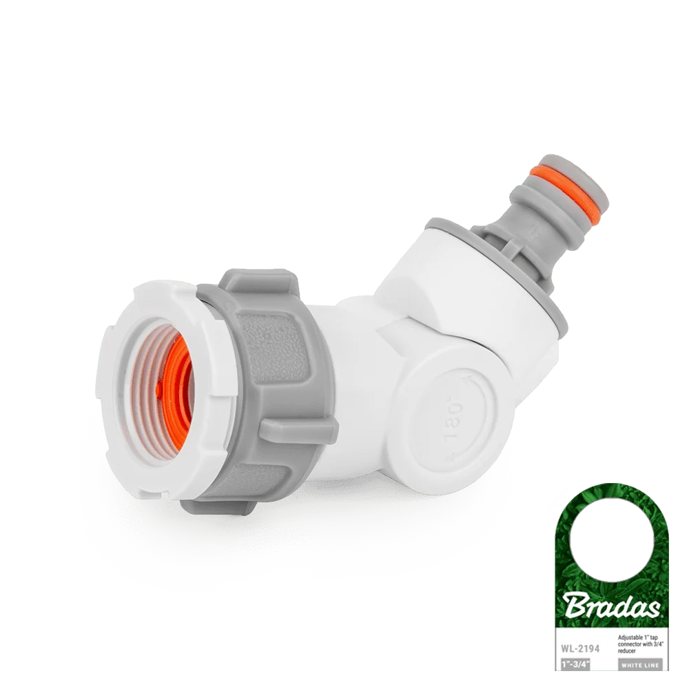 WHITE LINE Przyłącze regulowane na kran GW 1" / 3/4" | WL-2194