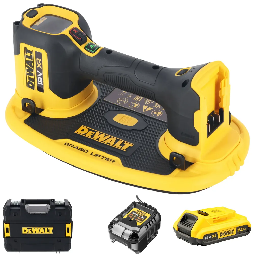 Podnośnik próżniowy Dewalt DCE590D1T-QW 18 V 2 Ah