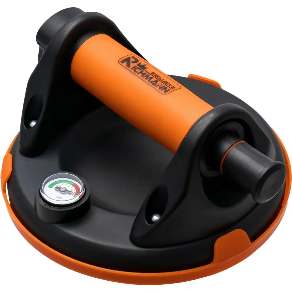 Przyssawka próżniowa 150mm,80kg z manometrem | C0493