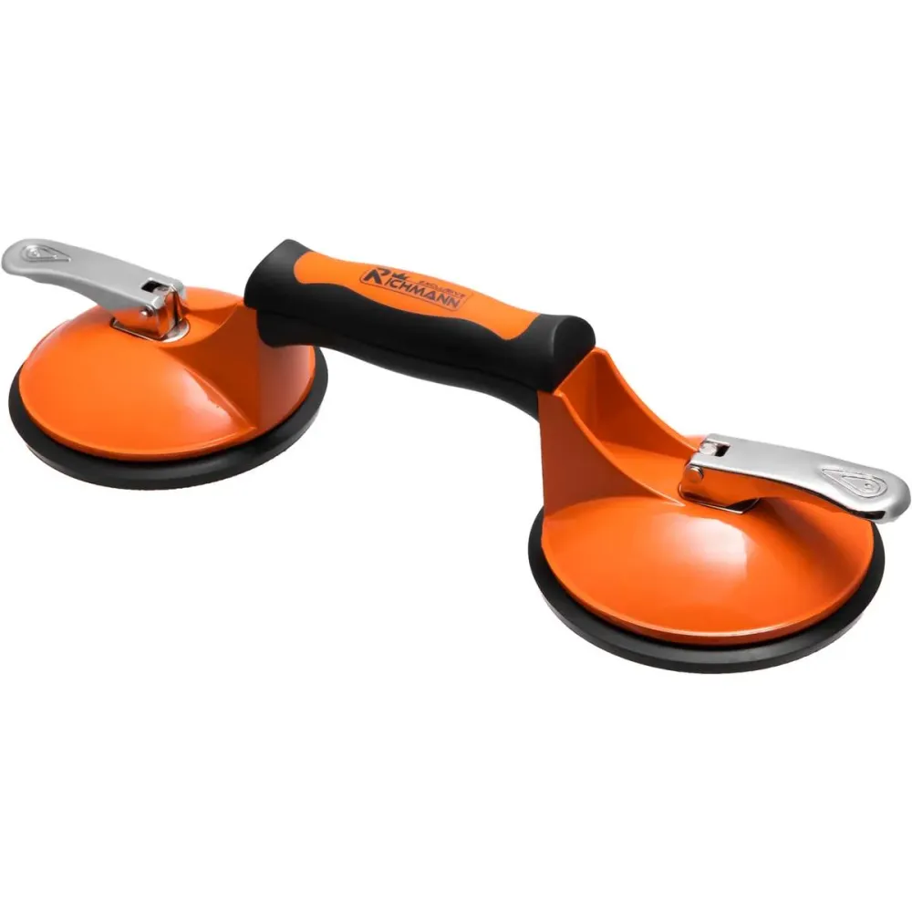 Przyssawka do szyb podwójna 123mm 120kg. AL | C0491