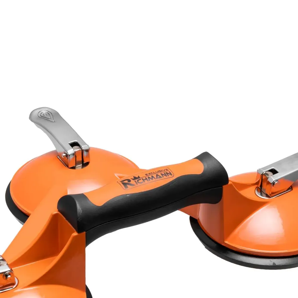 Przyssawka do szyb potrójna 123mm 180kg. AL | C0492