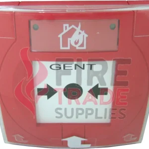 S4-34842 Punkt połączenia ręcznego Vigilon z szklanym elementem i osłoną ochronną (Ex Back Box) Gent