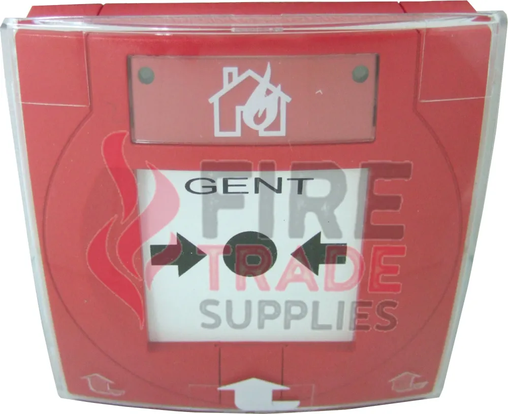 S4-34842 Punkt połączenia ręcznego Vigilon z szklanym elementem i osłoną ochronną (Ex Back Box) Gent