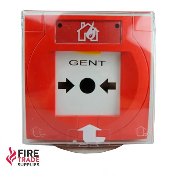 S4-34845 Punkt połączenia ręcznego Vigilon z przesiedlonym elementem i osłoną ochronną (Ex Back Box) Gent