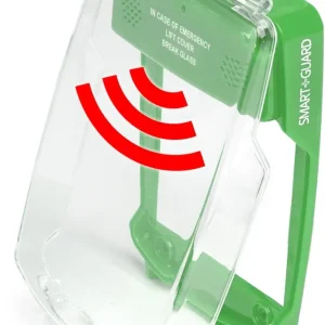 SG-FS-G SMART+Strażnik Punkt Call Cover, Flush Sounder, zielony Vimpex