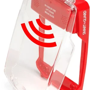 SG-FS-R Smart+Guard Call Cover, Flush Sounder, Red Vimpex